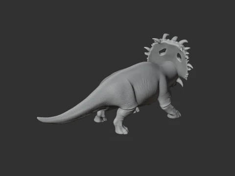 Sinoceratops 3D Model