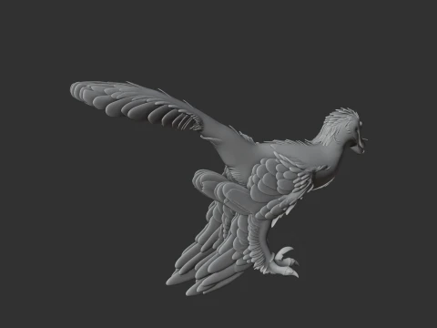 Sinornithosaurus 3D Model
