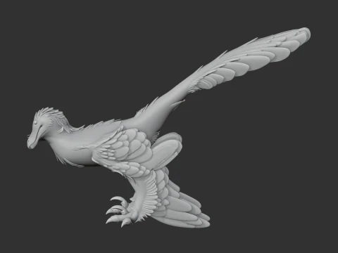 Sinornithosaurus 3D Model