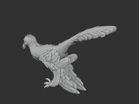 Sinornithosaurus 3D Model