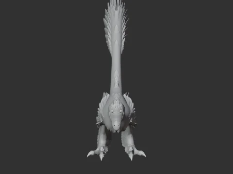 Sinornithosaurus 3D Model
