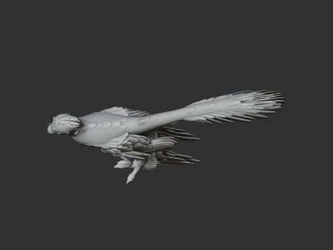 Sinornithosaurus 3D Model