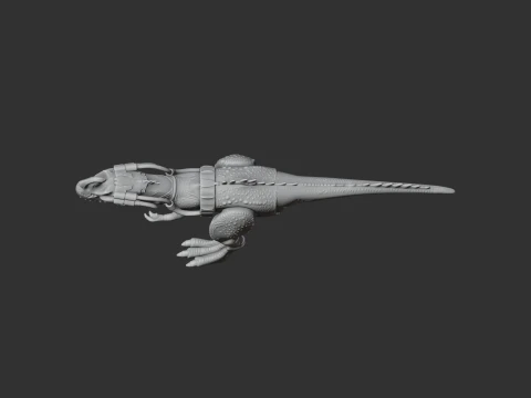 Sinotyrannus 3D Model