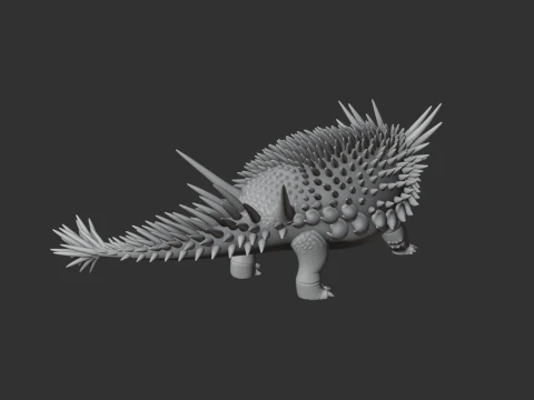 Spicomellus 3D Model