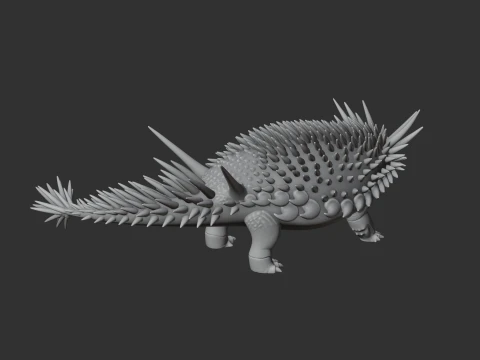 Spicomellus 3D Model