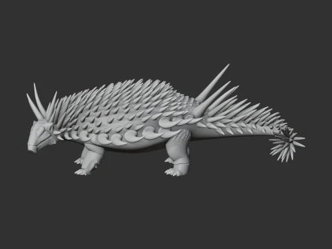 Spicomellus 3D Model