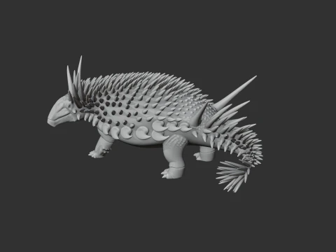 Spicomellus 3D Model