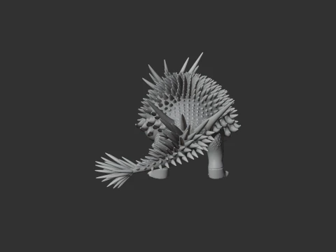 Spicomellus 3D Model