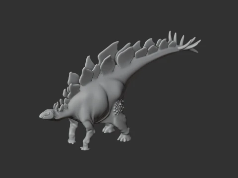 Stegosaurus 3D Model