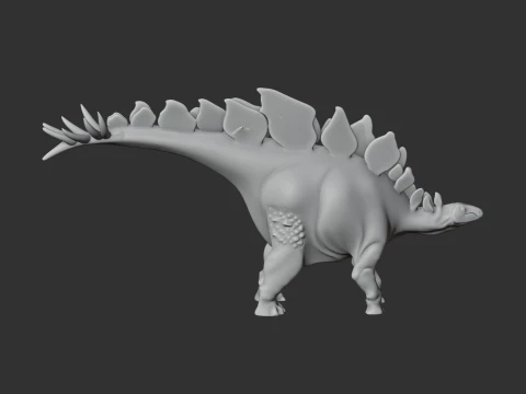 Stegosaurus 3D Model