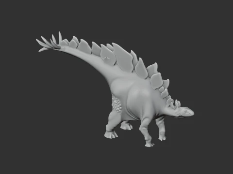 Stegosaurus 3D Model