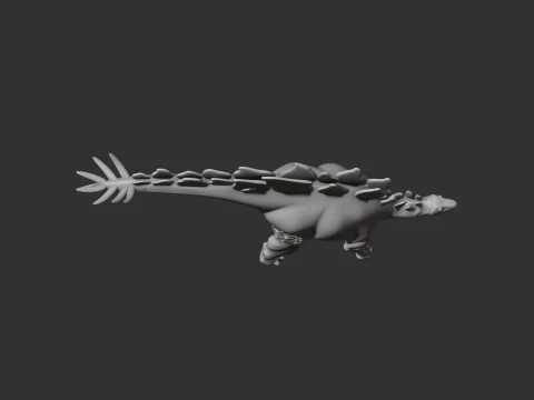 Stegosaurus 3D Model