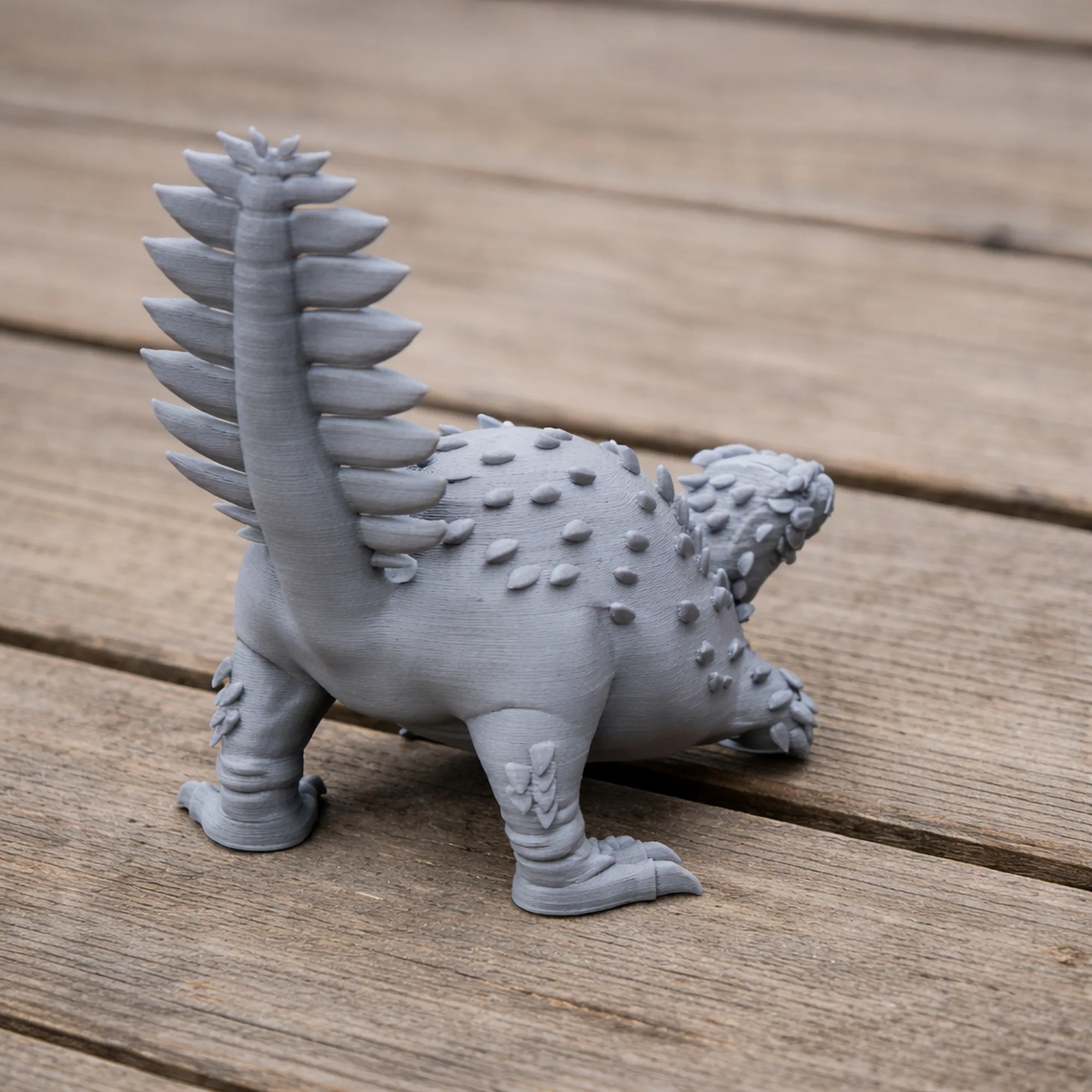 Stegouros 3D Model .c4d .max .obj .3ds .fbx .stl .blend 