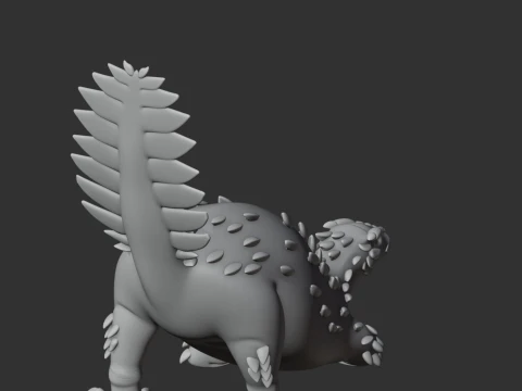 Stegouros 3D Model