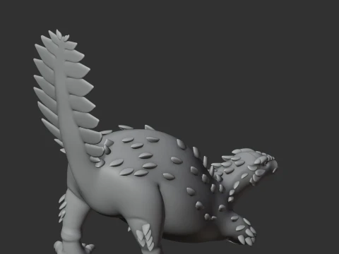 Stegouros 3D Model