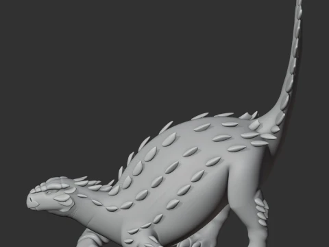 Stegouros 3D Model