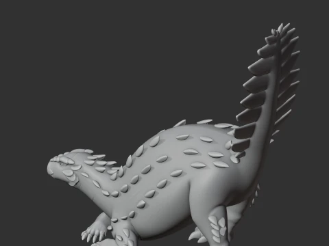 Stegouros 3D Model