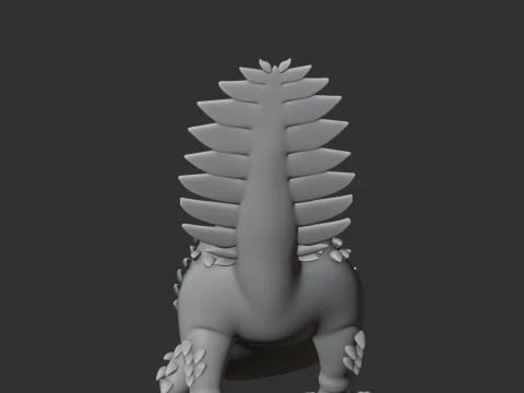 Stegouros 3D Model