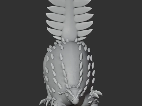 Stegouros 3D Model