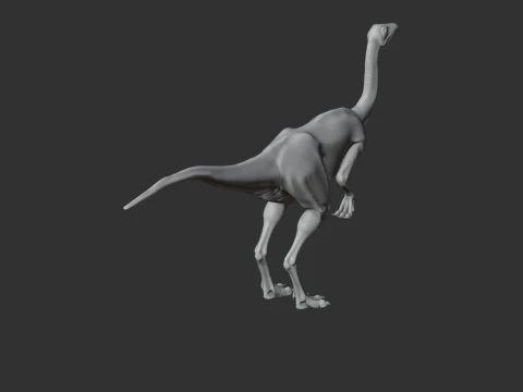 Struthiomimus 3D Model
