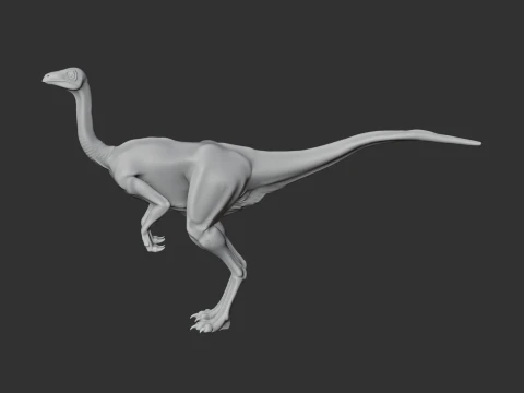 Struthiomimus 3D Model