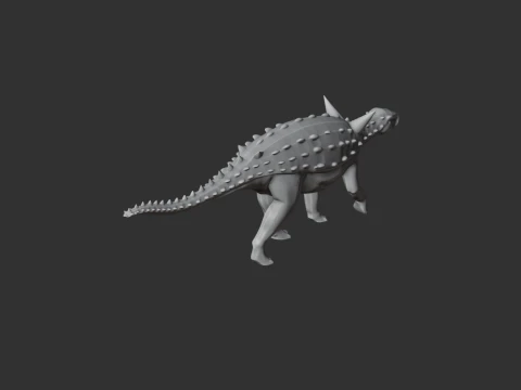 Struthiosaurus 3D Model