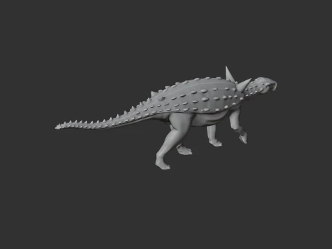Struthiosaurus 3D Model