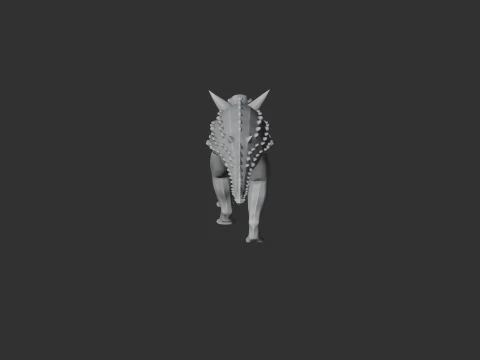 Struthiosaurus 3D Model