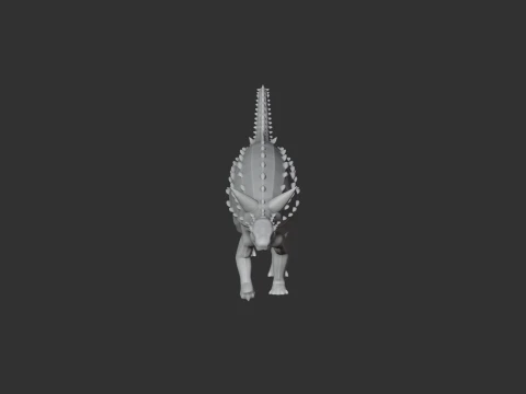 Struthiosaurus 3D Model
