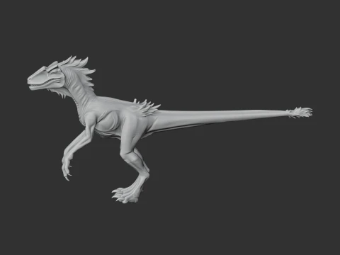 Tachiraptor 3D Model