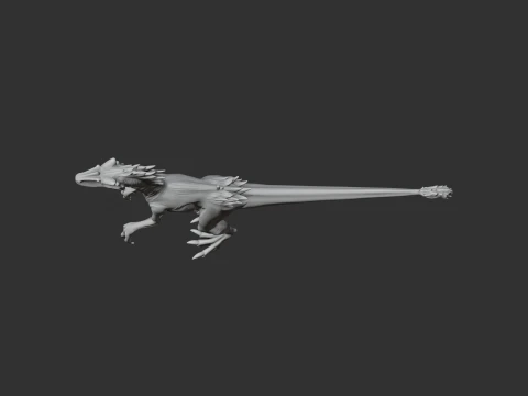 Tachiraptor 3D Model