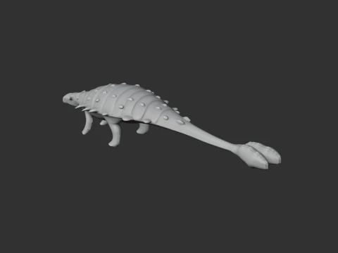 Tarchia 3D Model