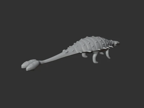 Tarchia 3D Model