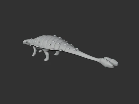 Tarchia 3D Model