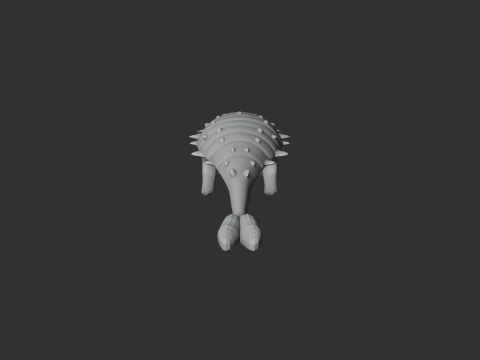 Tarchia 3D Model