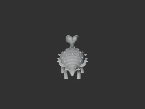 Tarchia 3D Model