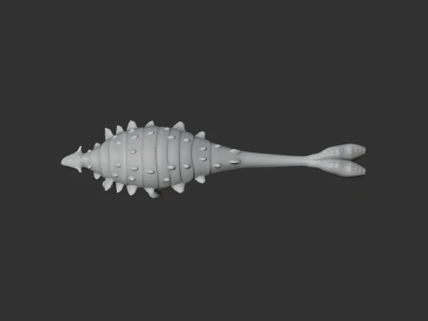 Tarchia 3D Model