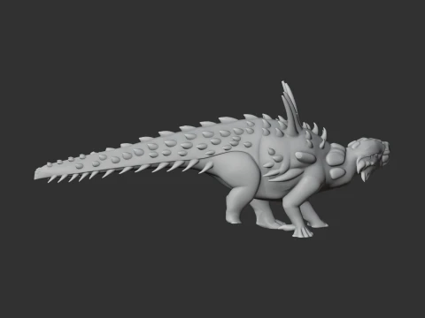 Tatankacephalus 3D Model