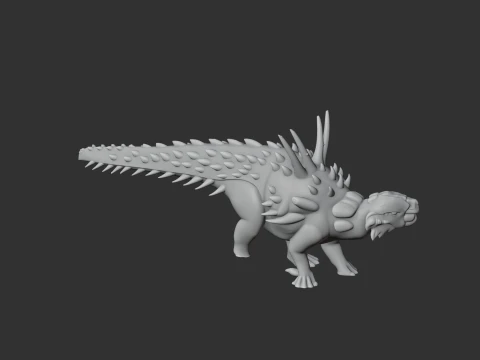 Tatankacephalus 3D Model
