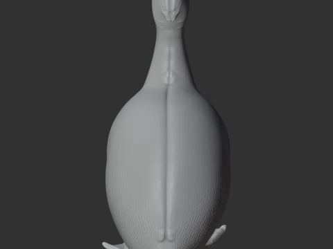 Tinamou Bird 3D Model