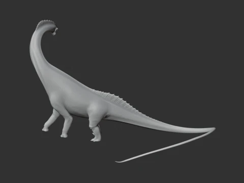 Titanosaurus 3D Model