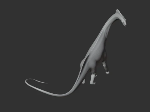 Titanosaurus 3D Model