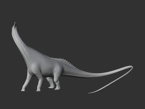Titanosaurus 3D Model