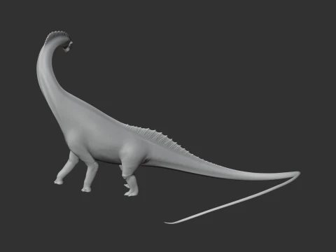 Titanosaurus 3D Model