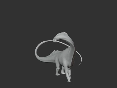 Titanosaurus 3D Model