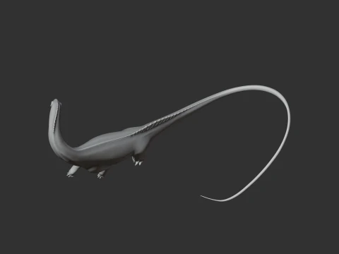 Titanosaurus 3D Model