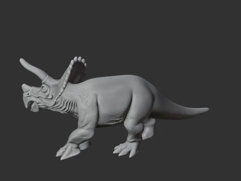 Triceratops 3D Model