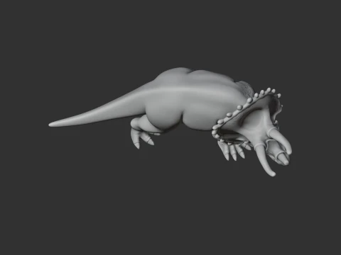 Triceratops 3D Model