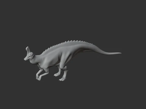 Tsintaosaurus 3D Model