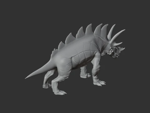 Udanoceratops 3D Model